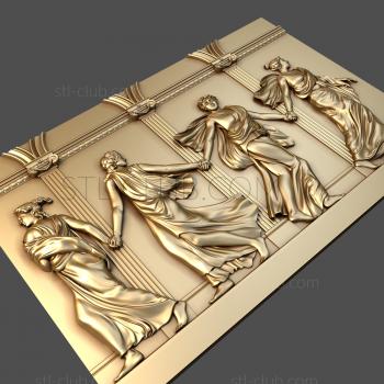 3D model Greek goddesses (STL)