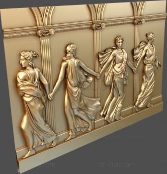 3D model Greek goddesses (STL)
