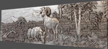 3D model Mountain sheep (STL)