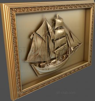 3D model Sailboat (STL)