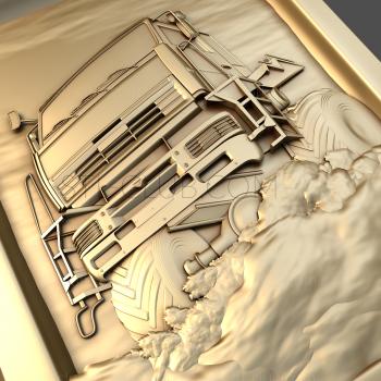 3D мадэль Гонки по пустыне (STL)