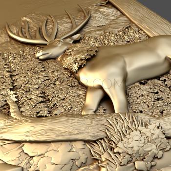 3D model Red deer (STL)