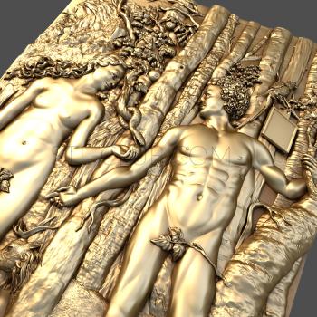 3D model Adam and eve (STL)