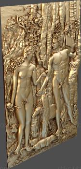 3D model Adam and eve (STL)