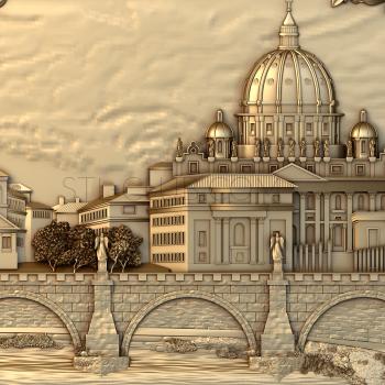 3D мадэль Храм у моста (STL)
