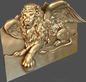 3D model The winged lion (STL)