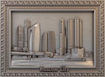 3D модель Москва сити (STL)