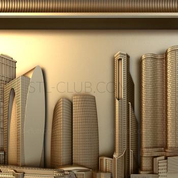3D model Moscow city (STL)