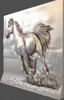 3D model The horse gallops (STL)