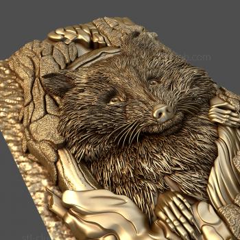 3D model Fluffy little animal (STL)