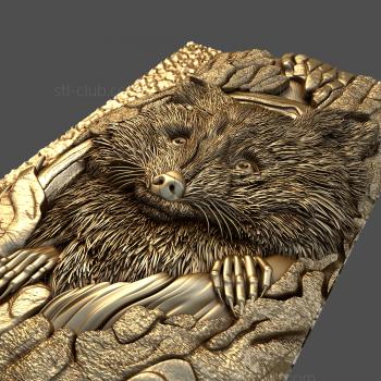 3D model Fluffy little animal (STL)