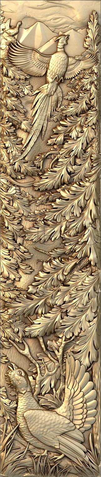 3D мадэль Лесные птицы (STL)
