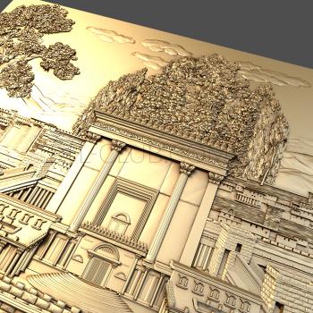 3D модель Старый город (STL)