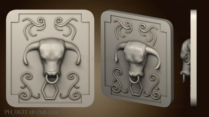 3D model pandoras box IMAN TAURO (STL)