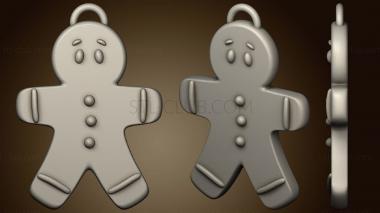 3D model Xmas Baubles the Little Ones Cookie (STL)