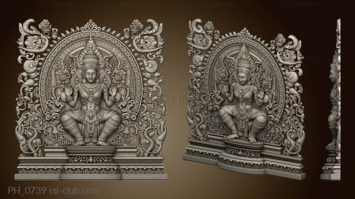 3D model Brahmachari Hindu (STL)