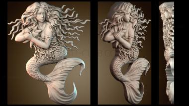 3D мадэль Русалка (STL)