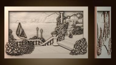 3D model Landscape picture (STL)