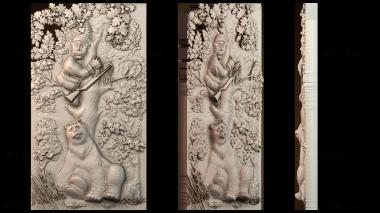 3D model Cowardly hunter painting (STL)