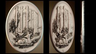 3D model Animal painting (STL)