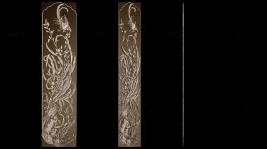 3D model Painting of birds (STL)