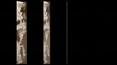 3D мадэль Живопись пейзажей и людей (STL)