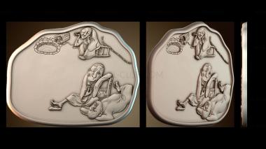 3D model Fairy painting (STL)