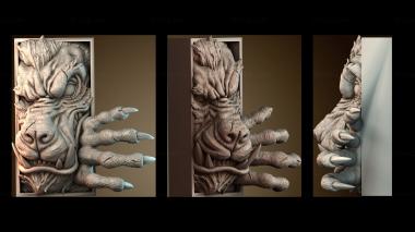 3D model Werewolf (STL)