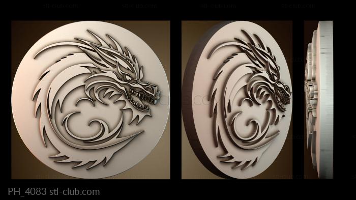 Панно художественные Dragon painting