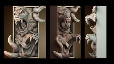 3D model Demon (STL)