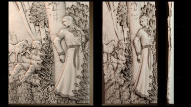 3D model He played the flute (STL)