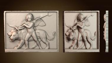 3D model Angels and dogs (STL)