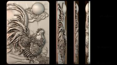 3D model Panel rooster (STL)