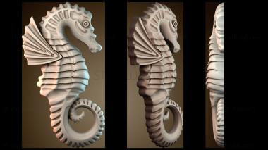 3D model Sea Horse (STL)