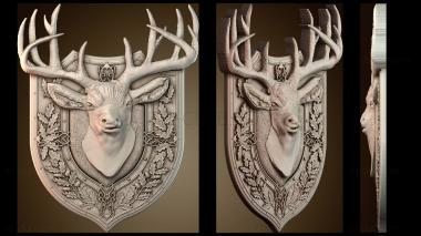 3D model Roe trophy (STL)