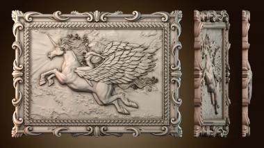 3D model Unicorn (STL)