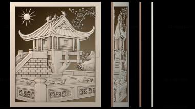 3D model The temple a pillar (STL)