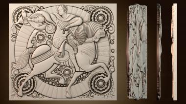 3D model Warrior of the holy land (STL)