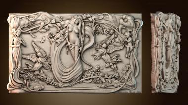 3D model The girl in heaven (STL)