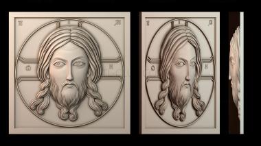 3D model The face of jesus (STL)