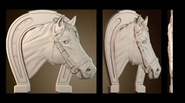 3D model The horseshoe - horse (STL)