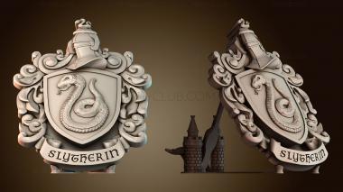 3D мадэль Стена герба Сильтерина — Гарри Поттер (STL)