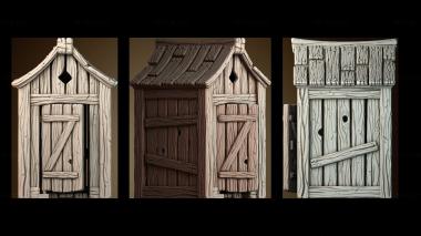 3D model Outhouse (STL)