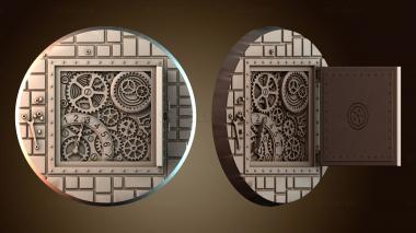 3D модель База убежища в стиле стимпанк (STL)