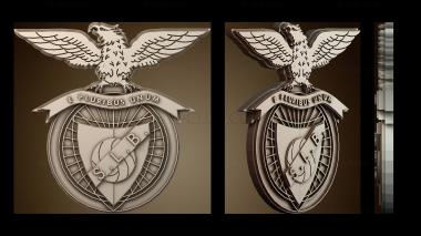 3D model Benfica Lissabon - Logo (STL)