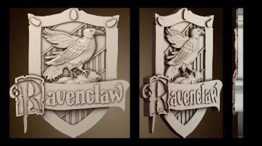 3D model Ravenclaw House Badge - Harry Potter (STL)