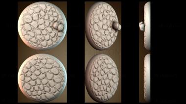 3D мадэль Основания из булыжника (STL)