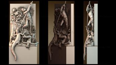 3D model The Alligator Hunters (STL)