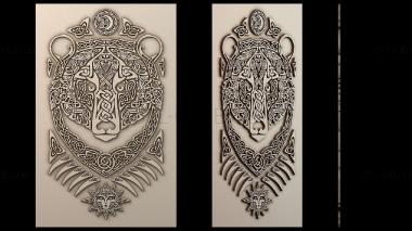 3D model Bear pattern (STL)