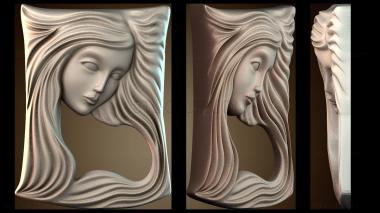 3D model Pattern of human face (STL)